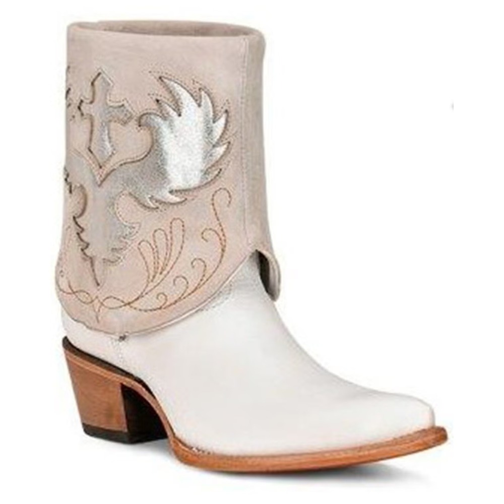 Corral® (Women's 7.5 M) Lamb Wing & Cross™ Convertible Western Booties - $260